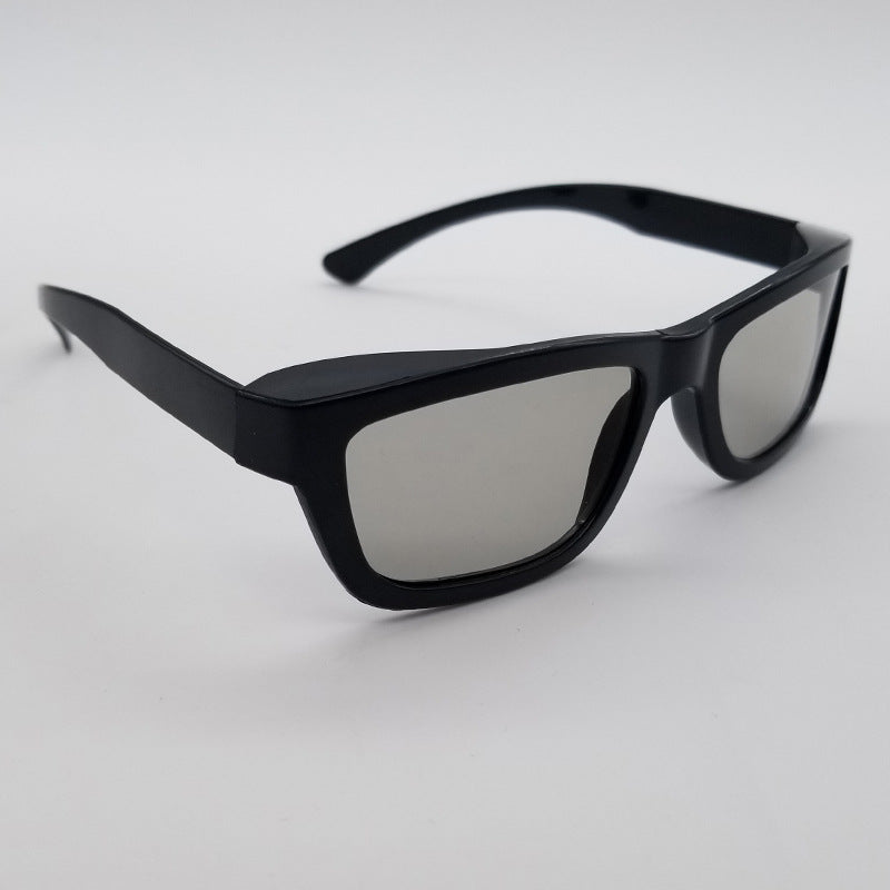 CEETOL 3D Eyeglass, Cinema Passive 3D Glasses Large Frame, Clearer Bright For Reader 3D Glasses