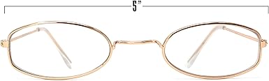 CEETOL  The Old Man Costume Spectacles, Classic Elegance Glasses, Suite For Almost People Face