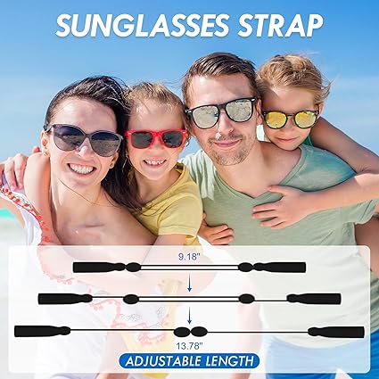 CEETOL Glasses Cords For Women And Men , Easy To Wearing , Sunglasses String Chain Lanyard Retainer