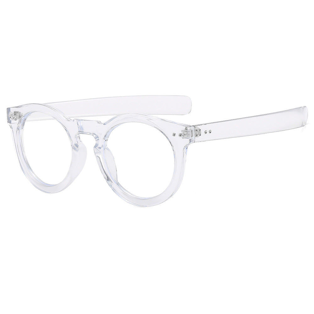 CEETOL  Round Frame Glasses For Women / Men, Retro Circle Frame Computer Eyeglasses Anti-eyeglasses